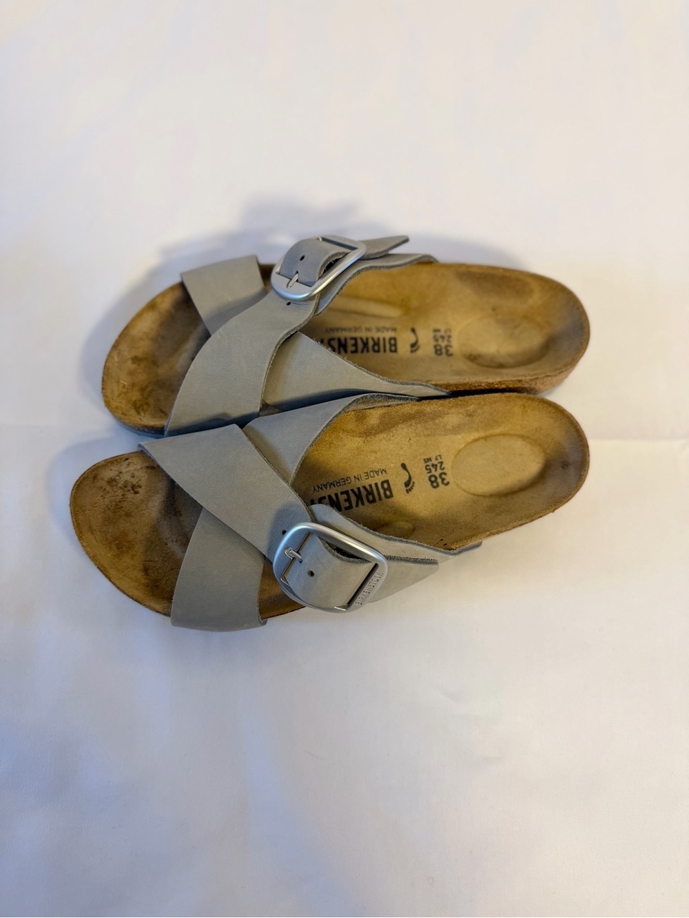 Birkenstock Siena Big Buckle Sandals, size 7. - Picture 3 of 11